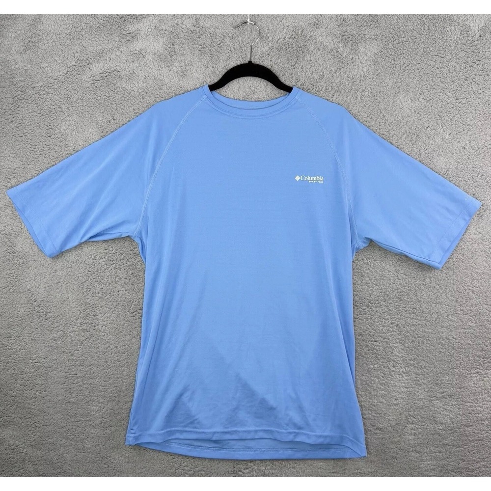 Columbia PFG Men's Shirt Sz M Performance Fishing Gear Trout Freshwater Stretch